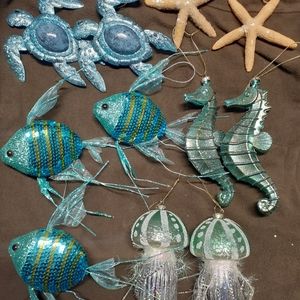 Sea Life Christmas Ornaments